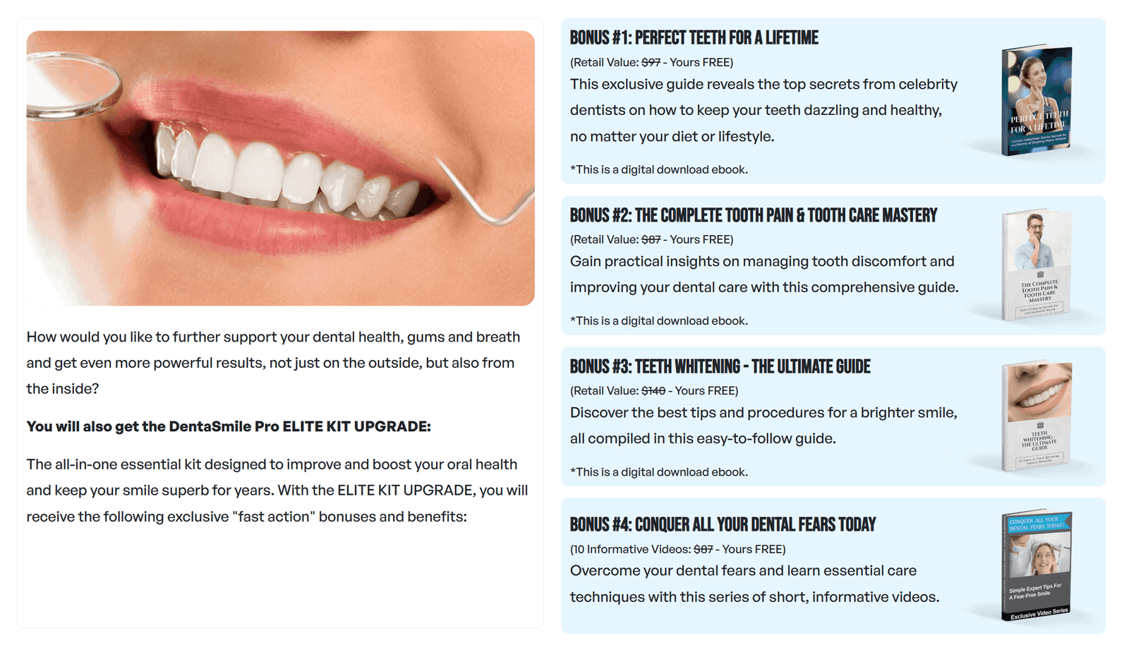 DentaSmile Pro Bonuses